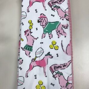 💖Wear Pink 💖Tennis Dog Dish towels